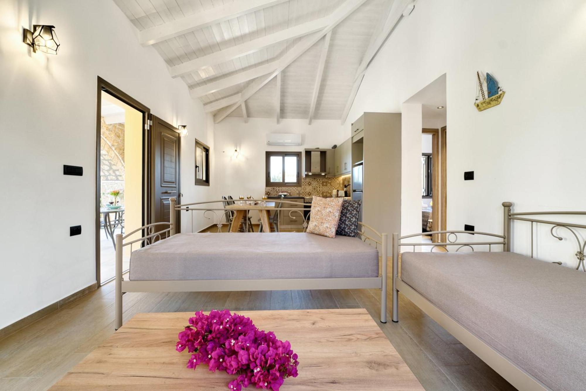 Astarte Villas - Astra Private Villas With Pool Vasilikí Dış mekan fotoğraf