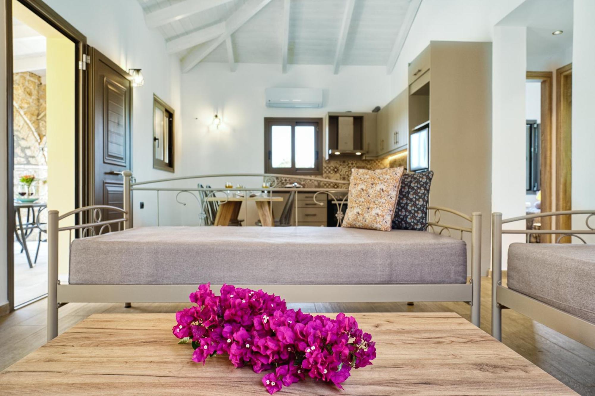 Astarte Villas - Astra Private Villas With Pool Vasilikí Dış mekan fotoğraf