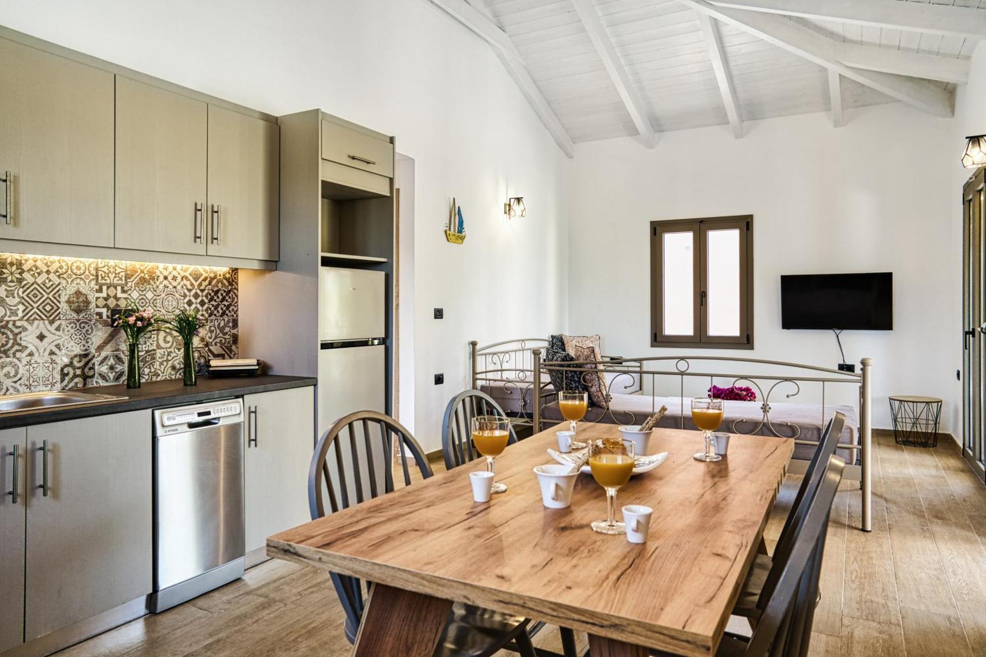 Astarte Villas - Astra Private Villas With Pool Vasilikí Dış mekan fotoğraf