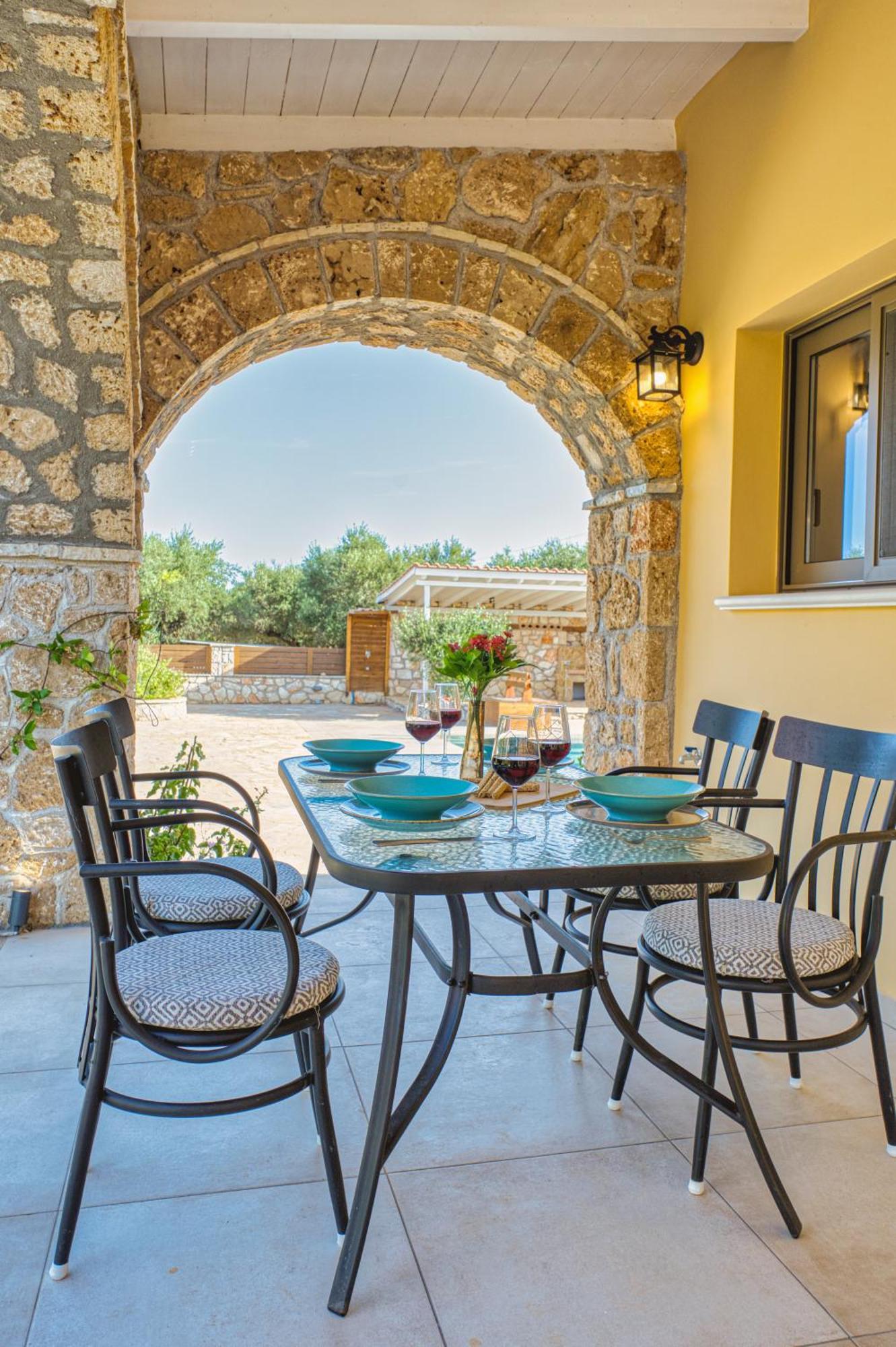 Astarte Villas - Astra Private Villas With Pool Vasilikí Dış mekan fotoğraf