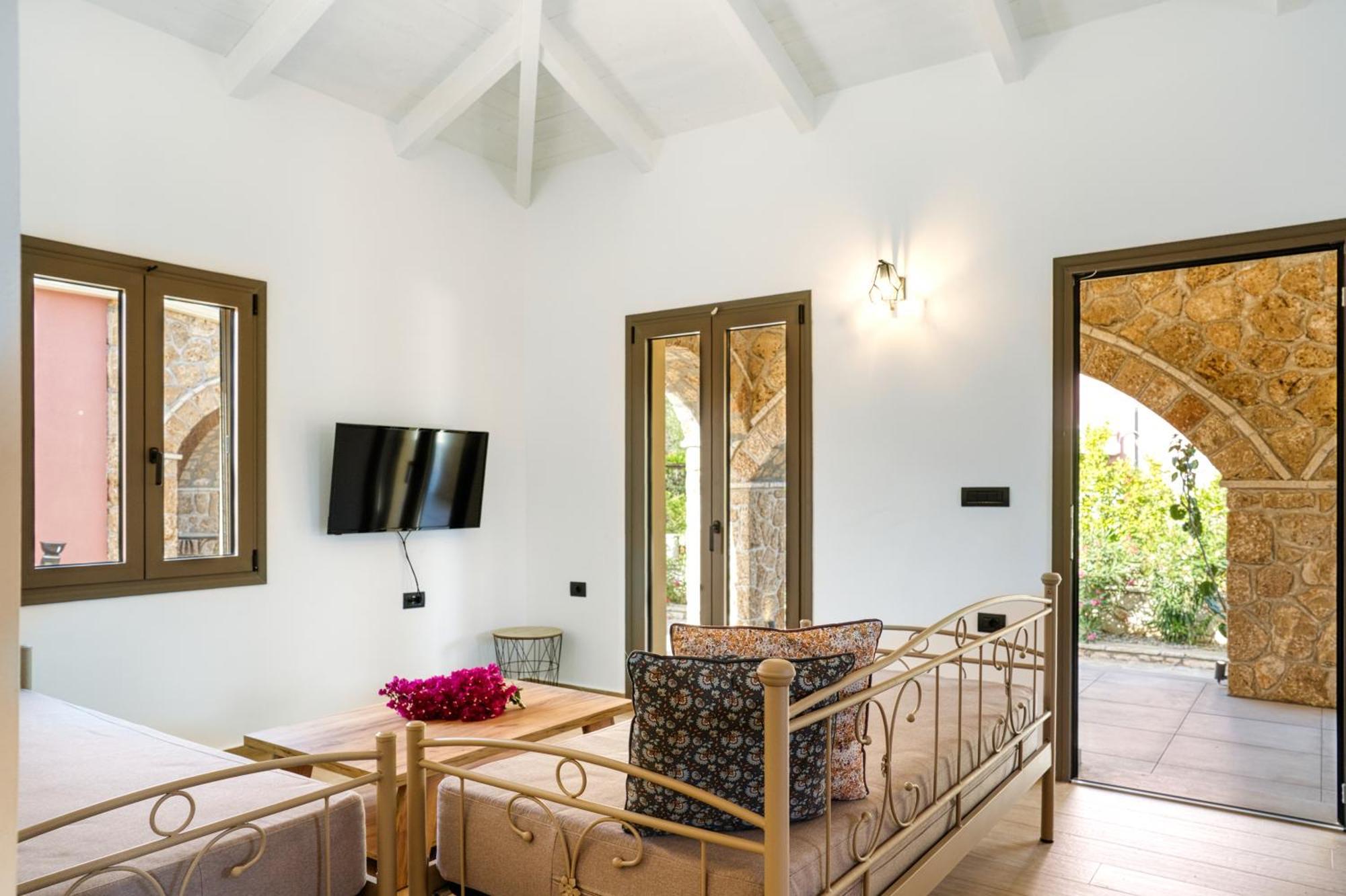 Astarte Villas - Astra Private Villas With Pool Vasilikí Dış mekan fotoğraf